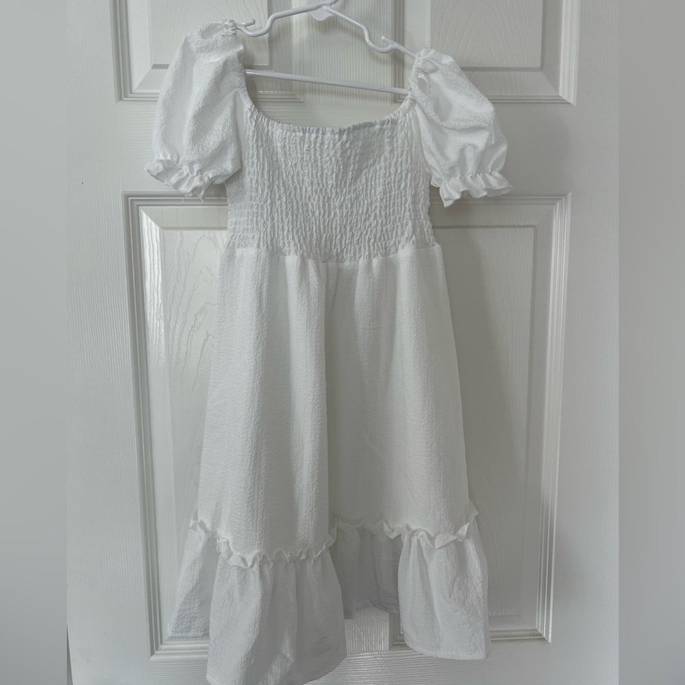 Kids white dress 7
